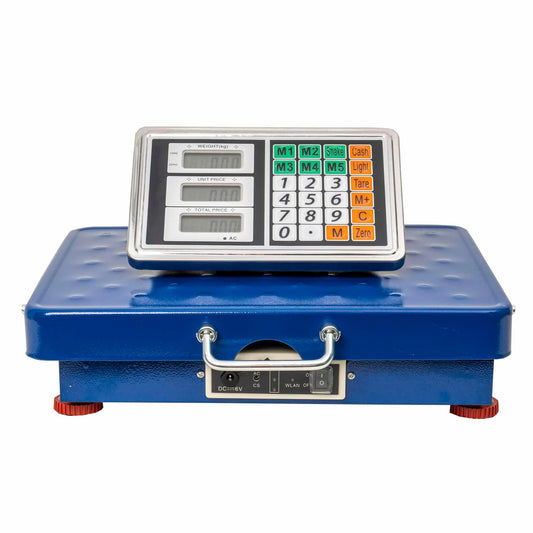 Cantar electronic cu platforma, fara fir, WI-FI, 31x41cm, maxim 150kg, albastru Z-TOOLS / ZTS 8558