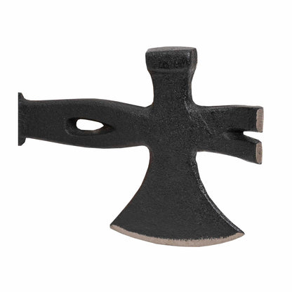 Topor multifunctional pentru camping si drumetii cu maner cauciuc, 940gr Z-TOOLS / ZTS 8703