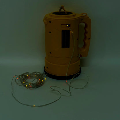 Lanterna de mana cu incarcare USB, 6 moduri de intensitate a luminii si 10m de instalatie Z-TOOLS / ZTS 8974