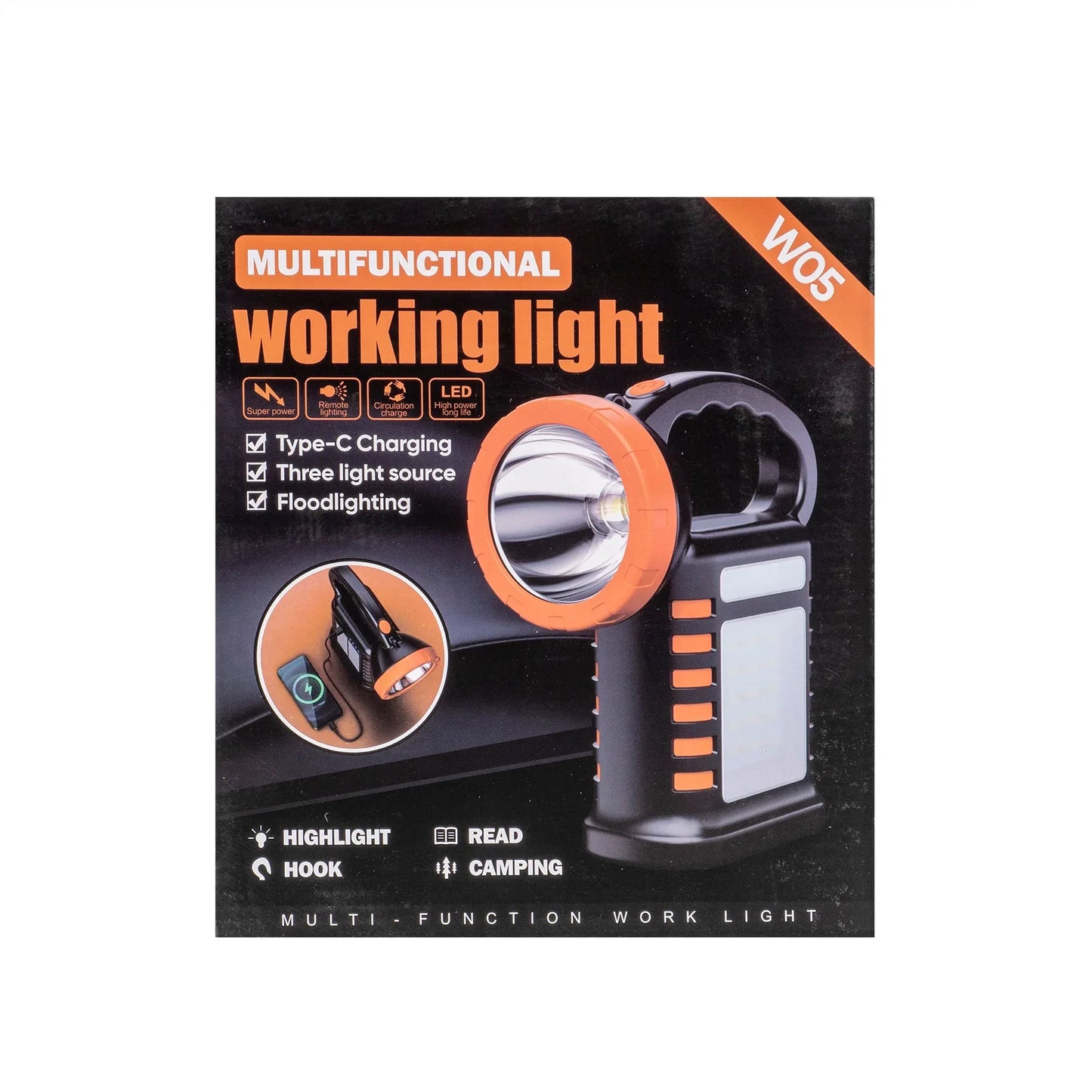 Lanterna cu incarcare solara si USB, 6 moduri de intensitate a luminii Z-TOOLS / ZTS 8976