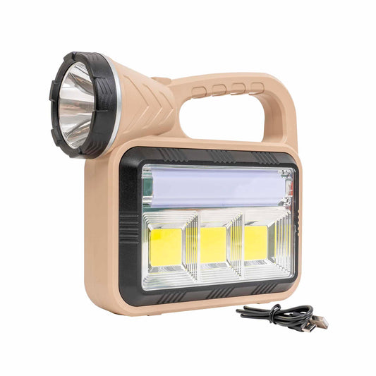 Lanterna de mana cu incarcare solara si USB, 8 moduri de intensitate a luminii Z-TOOLS / ZTS 8981