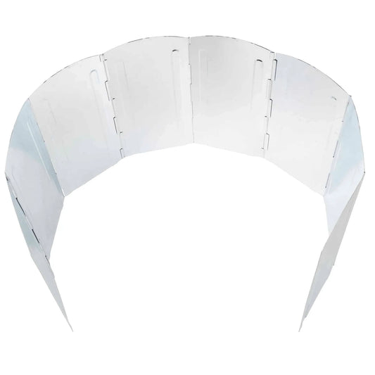 Paravan pliabil pentru aragaz de camping, metal, 8 panouri 120x30cm Z-TOOLS / ZTS 9087