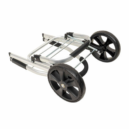 Carucior pentru cumparaturi, cadru metalic, maxim 25kg, negru Z-TOOLS / ZTS 9093