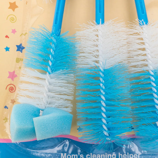 Set 4 perii pentru curatarea biberoanelor si a tetinelor, albastru Z-TOOLS / ZTS 9100