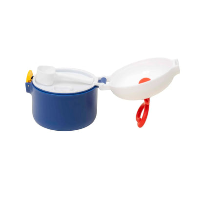 Recipient pentru lapte praf, capacitate 250ml, 9×9.5cm, albastru Z-TOOLS / ZTS 9107