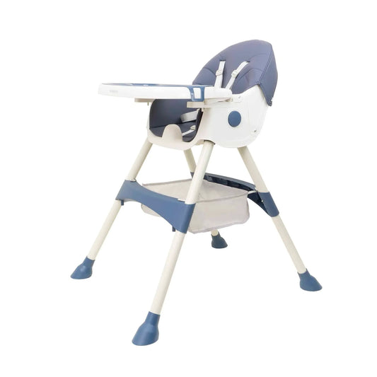 Scaun de masa pentru copii, 5-72luni, greutate maxima 50kg, pliabil, cu balansoar, albastru Z-TOOLS / ZTS 9137