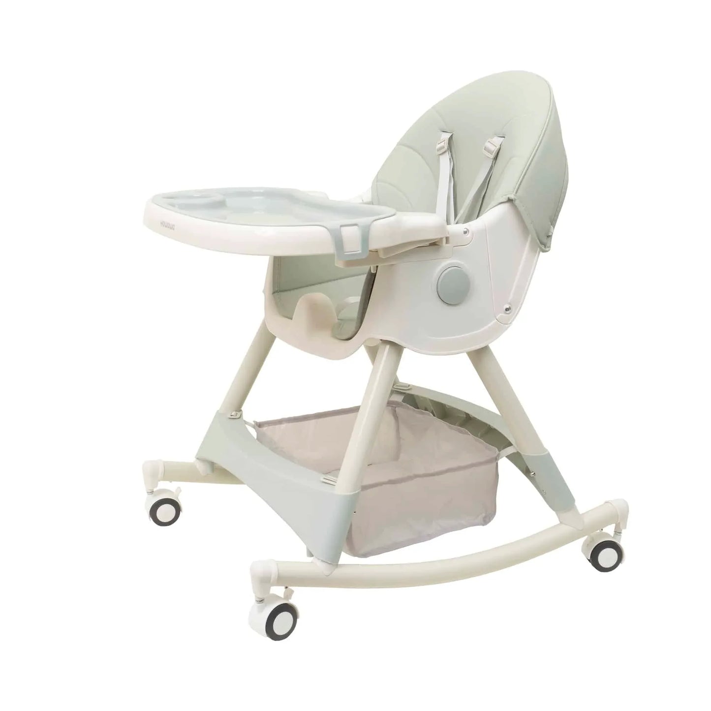Scaun de masa pentru copii, 5-72luni, greutate maxima 50kg, pliabil, cu balansoar, vernil Z-TOOLS / ZTS 9138