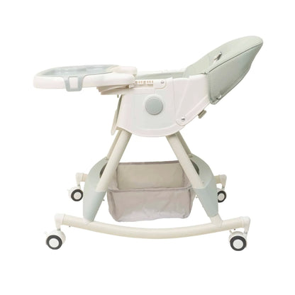 Scaun de masa pentru copii, 5-72luni, greutate maxima 50kg, pliabil, cu balansoar, vernil Z-TOOLS / ZTS 9138