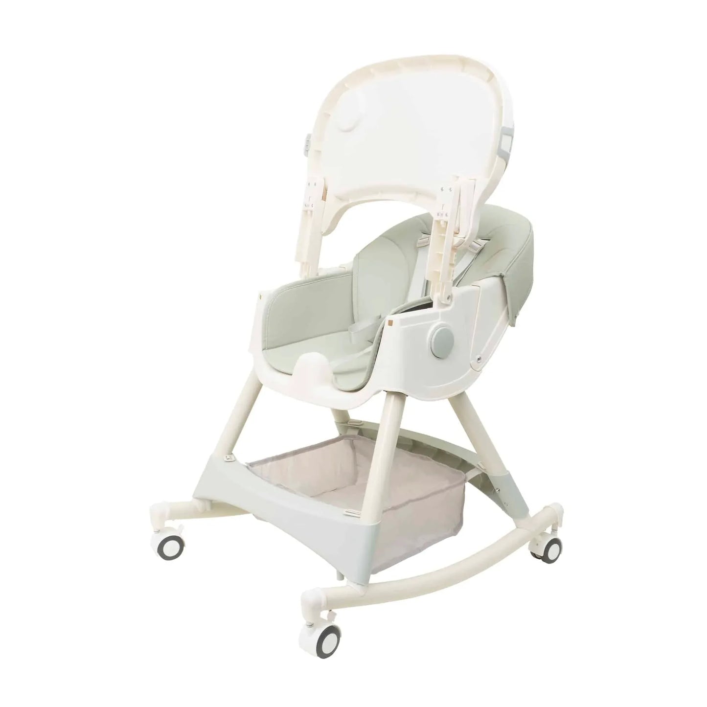 Scaun de masa pentru copii, 5-72luni, greutate maxima 50kg, pliabil, cu balansoar, vernil Z-TOOLS / ZTS 9138
