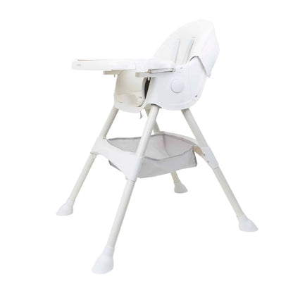 Scaun de masa pentru copii, 5-72luni, greutate maxima 50kg, pliabil, cu balansoar, alb Z-TOOLS / ZTS 9139