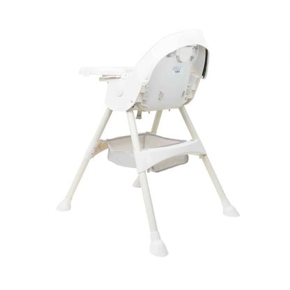 Scaun de masa pentru copii, 5-72luni, greutate maxima 50kg, pliabil, cu balansoar, alb Z-TOOLS / ZTS 9139