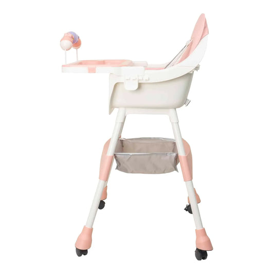 Scaun de masa pentru copii, 5-72luni, greutate maxima 50kg, roz Z-TOOLS / ZTS 9142