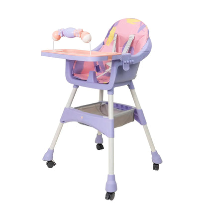 Scaun de masa pentru copii, 5-72luni, greutate maxima 50kg, mov Z-TOOLS / ZTS 9143