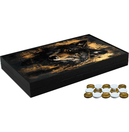 Joc de table din lemn lacuit, Trandy 58x48cm, WOLF KURT, Z-TOOLS / ZTS5482-11