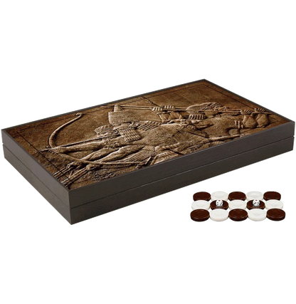 Joc de table din lemn lacuit, Trandy 58x48cm, ASHUR BANIPAL, Z-TOOLS / ZTS5482-6