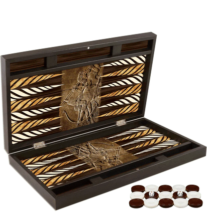 Joc de table din lemn lacuit, Trandy 58x48cm, ASHUR BANIPAL, Z-TOOLS / ZTS5482-6
