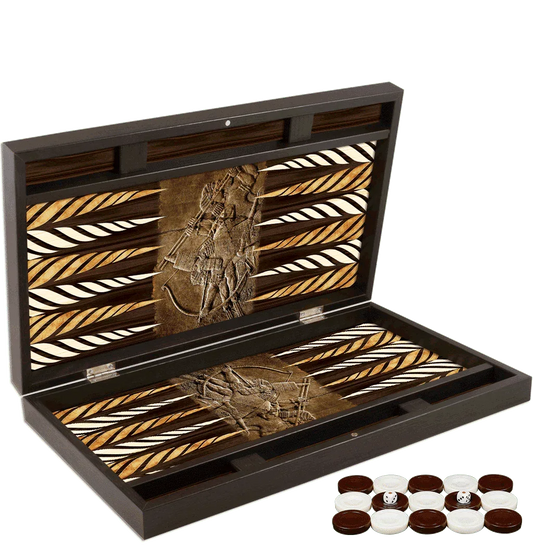 Joc de table din lemn lacuit, Trandy 58x48cm, ASHUR BANIPAL, Z-TOOLS / ZTS5482-6