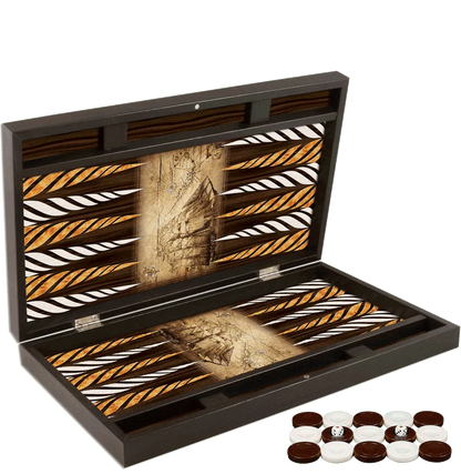 Joc de table din lemn lacuit, Trandy 58x48cm, PIRATE SHIP KORSAN, Z-TOOLS / ZTS5482-7