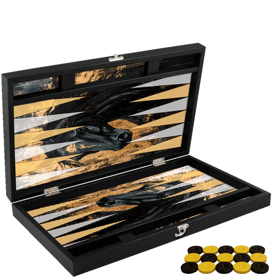 Joc de table din piele ecologica, model HORSE, Z-TOOLS / ZTS5512-8