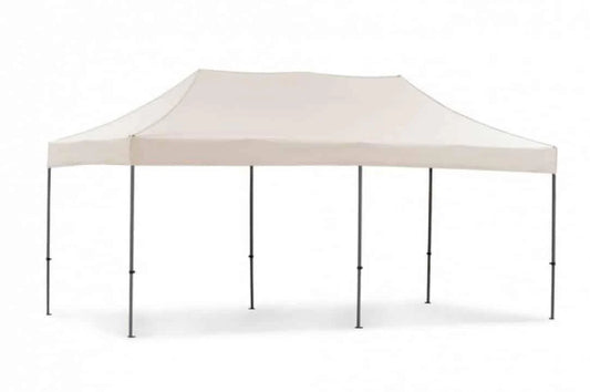 Cort tip pavilion metalic pentru gradina, impermeabil 3×6 metri, alb Z-TOOLS / ZTS5668