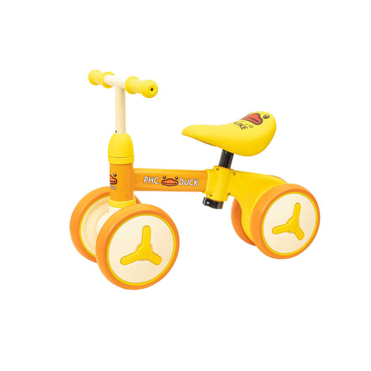 Tricicleta fara pedale pentru copii, cadru metalic galben Z-TOOLS / ZTS8395