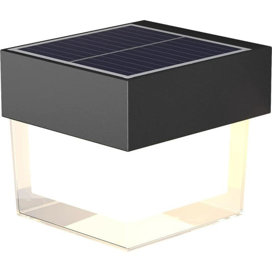 Lampă LED de perete, încărcare solară, patrata, Z-TOOLS / ZTS8605