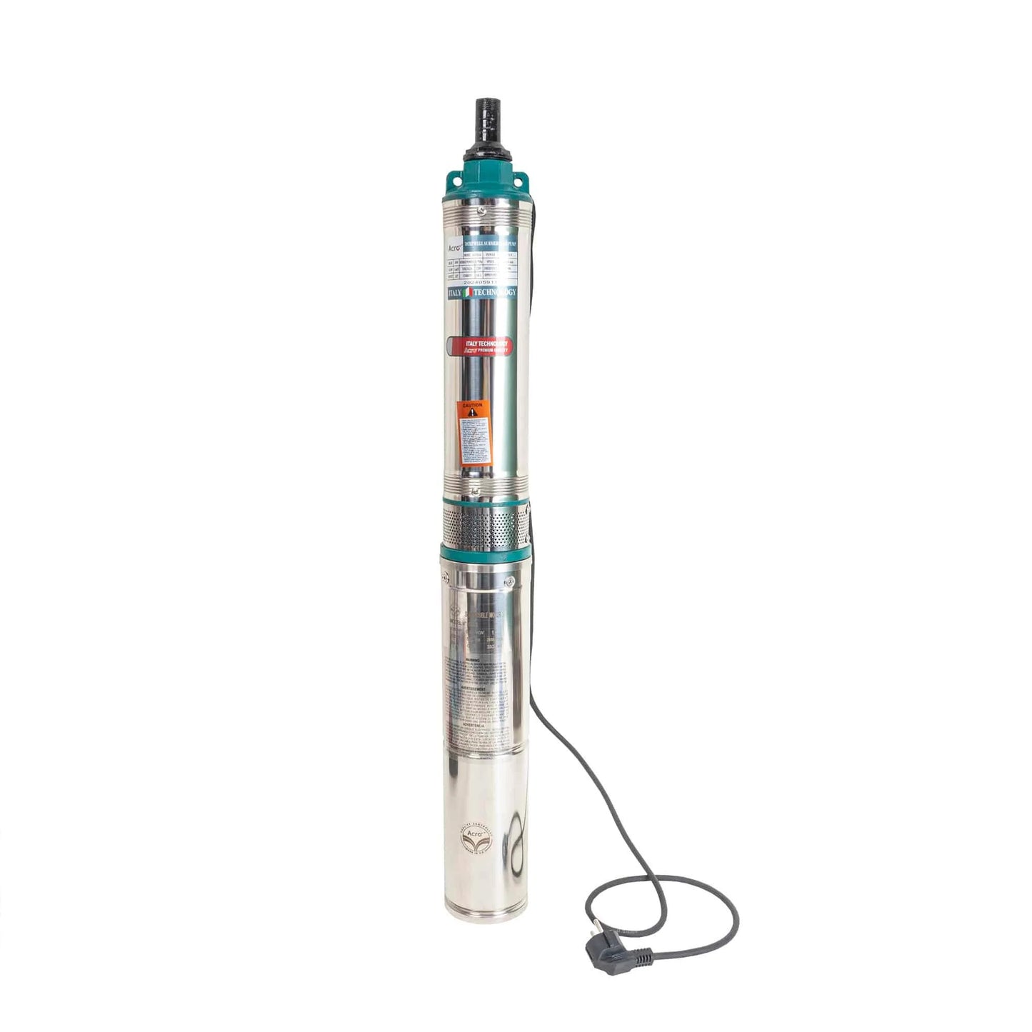 Pompa submersibila cu turbina, din inox, 550W, lungime cablu 1.5m, Z-TOOLS / ZTS8641