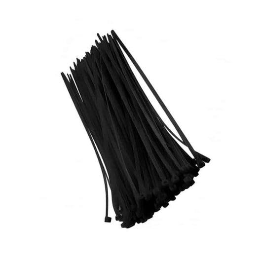 Set 100buc coliere PVC 3.6x350mm negru Z-TOOLS / ZTS8780