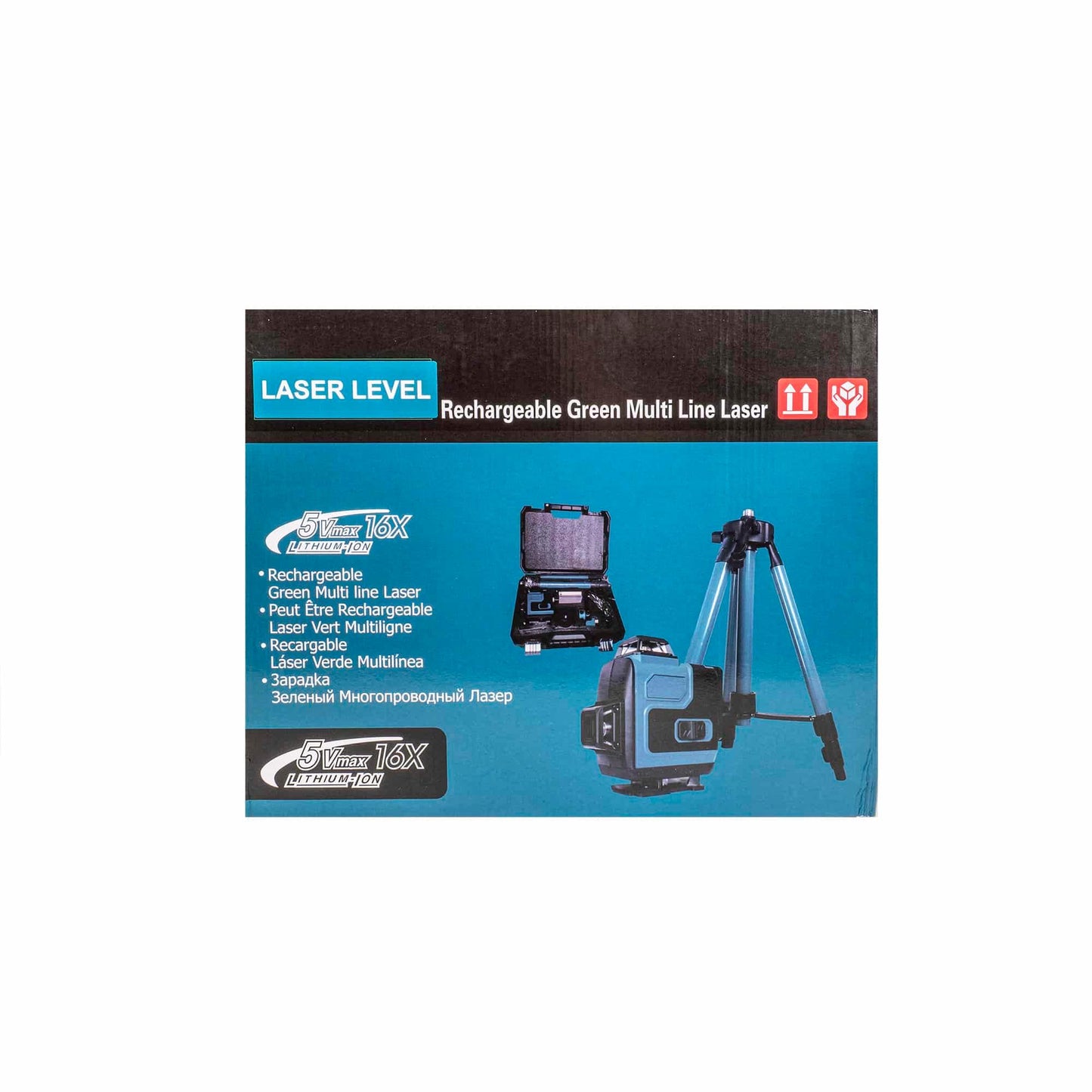 Nivel laser, 4 puncte, 2 acumulatori Z-TOOLS / ZTS8953