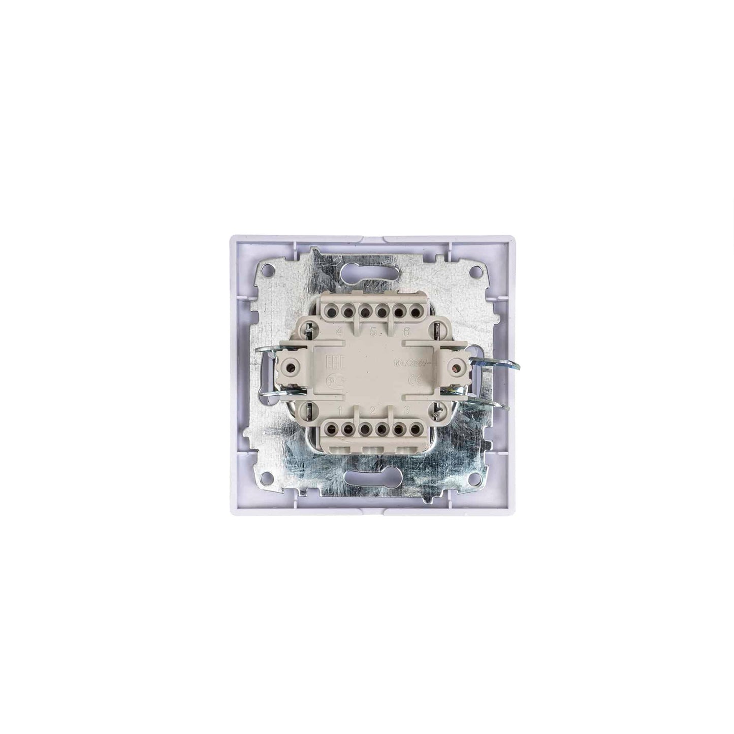 Intrerupator dublu cu led, 10A, 250V Z-TOOLS / ZTS9049