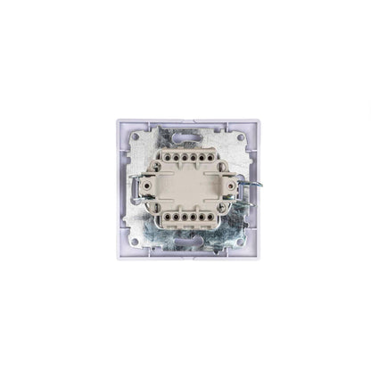 Intrerupator dublu cu led, 10A, 250V Z-TOOLS / ZTS9049