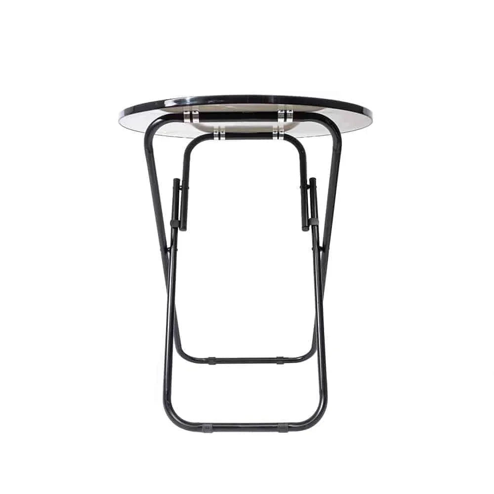 Masă rotundă pliantă, prevăzută cu blat din MDF, dimensiuni 60x60cm, Z-TOOLS / ZTS9172
