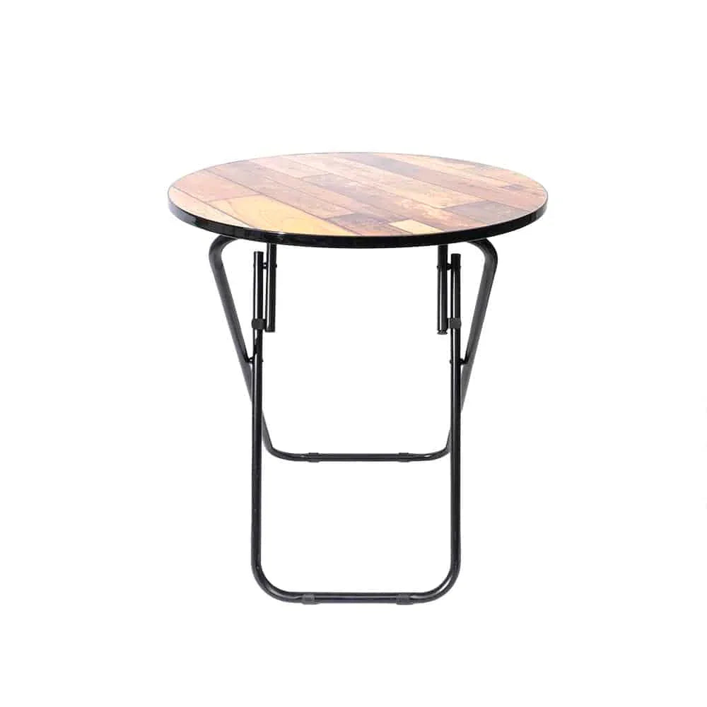 Masă rotundă pliantă, prevăzută cu blat din MDF, dimensiuni 60x60cm, Z-TOOLS / ZTS9172