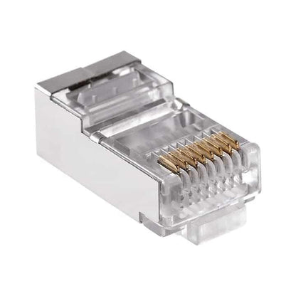 Mufa de internet din metal UTP , 8 conectori, CAT 5, 100bucati Z-TOOLS / ZTS9263