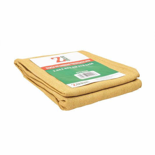 Panza de umbrire triunghiulara, 3.6x3.6x3.6m, crem, Z-TOOLS / ZTS9456
