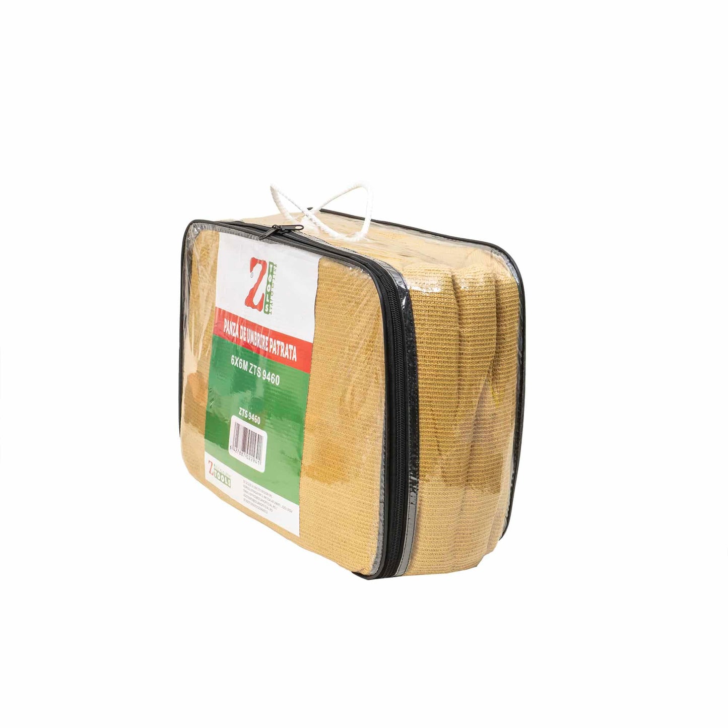 Panza de umbrire patrata, 6x6m, crem, Z-TOOLS / ZTS9460
