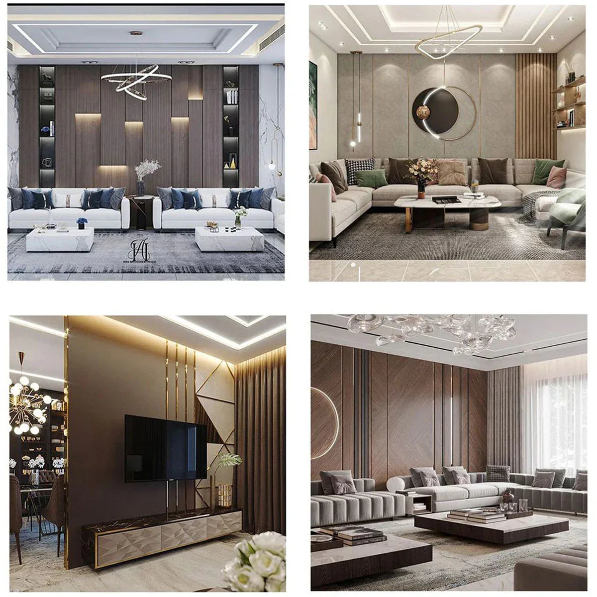 Set 3 panouri cristal carbon, Naimeed D6648, ultrarezistent, flexibil, ignifug, 120x89cm, 5mm grosime, tehnologie moderna, rezistent la umezeala