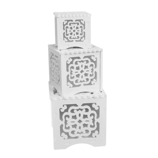 Set de 3 cutii de bijuterii din PVC KOMATEX, D4