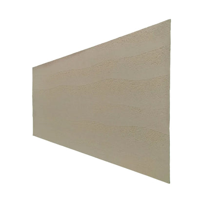 Panou decorativ din praf de piatra, Naimeed D7322, flexibil,ignifug, strat protector ceramic, rezistent la razele UV, 120x60x0.2 cm, crem
