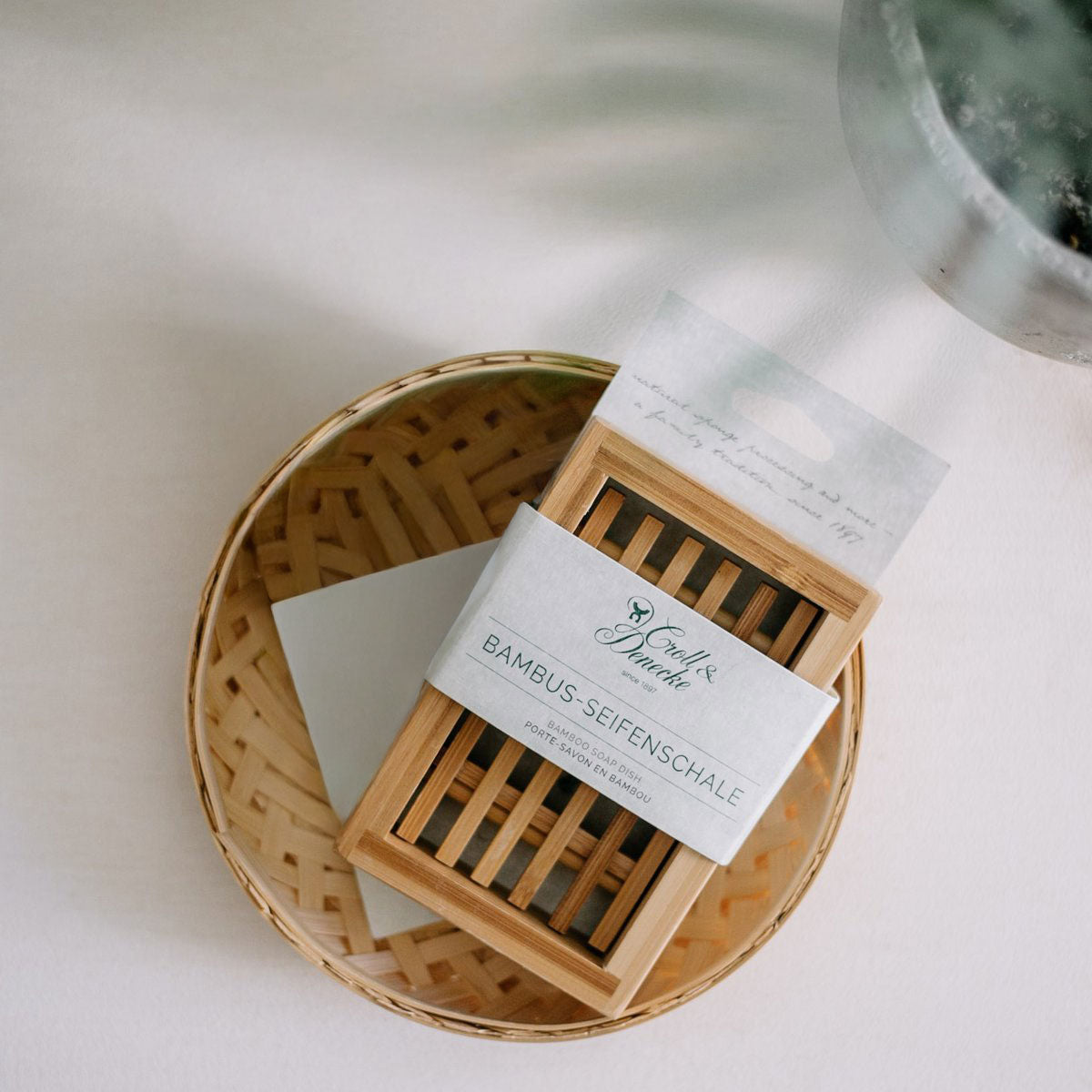 Suport pentru săpun din bambus