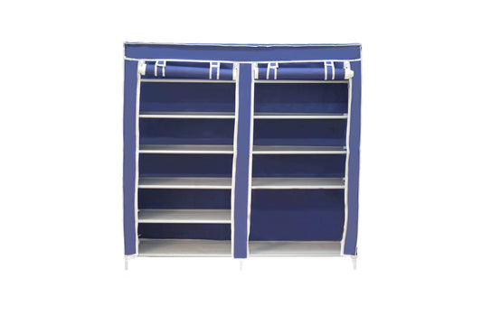 Pantofar Textil, Dublu, 6 Nivele, D2+, D3223 Albastru