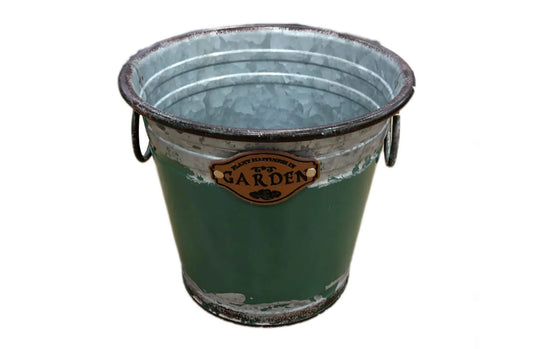 Vas decor din metal D2612, 18x12x16 cm