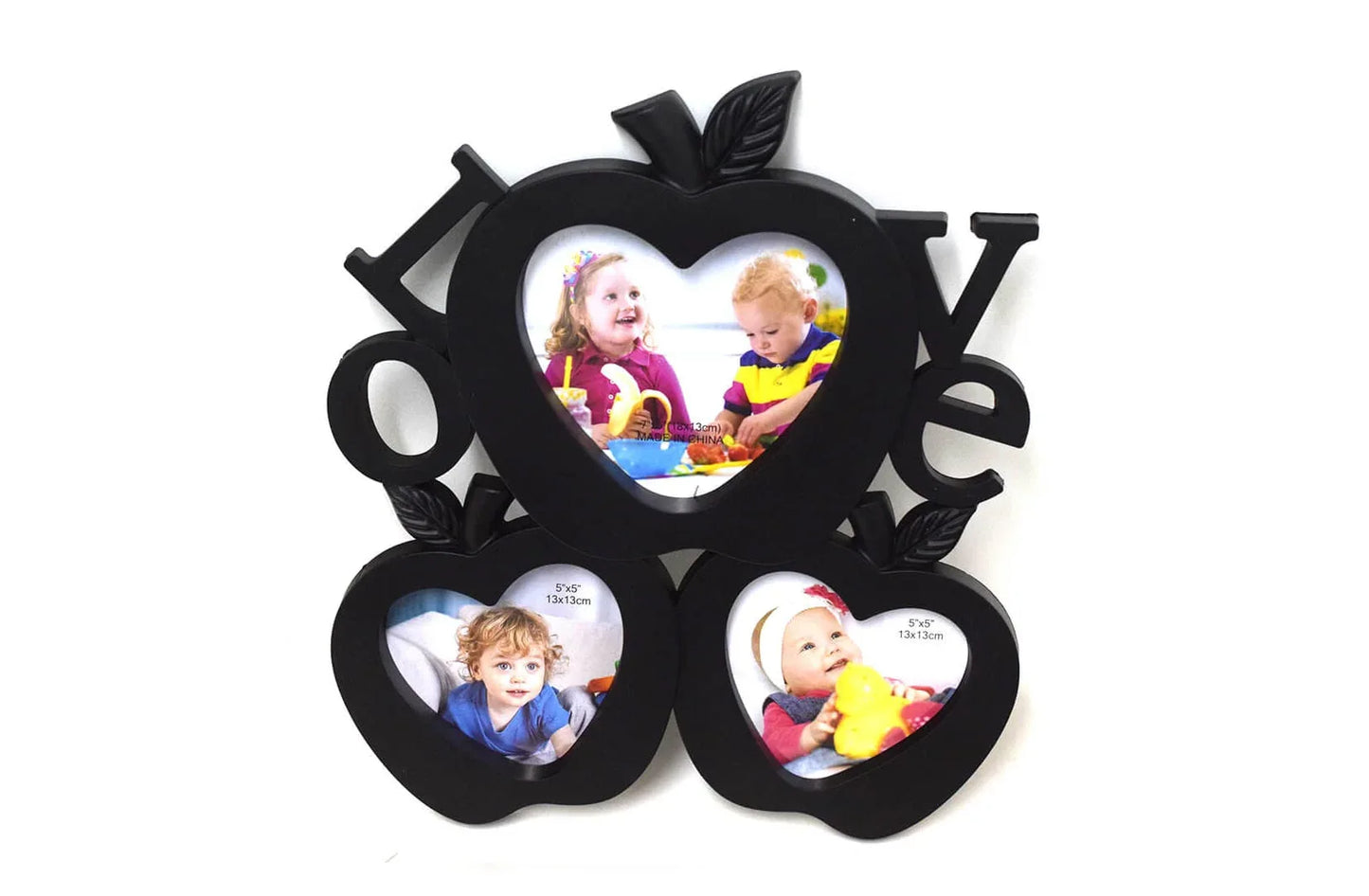 Rama foto Love, 3 poze, Love, Naimeed D1617, Negru