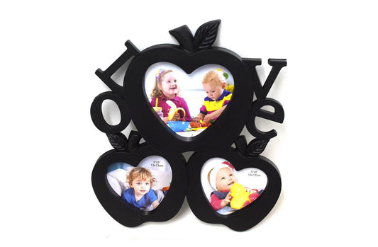 Rama foto Love, 3 poze, Love, Naimeed D1617, Negru