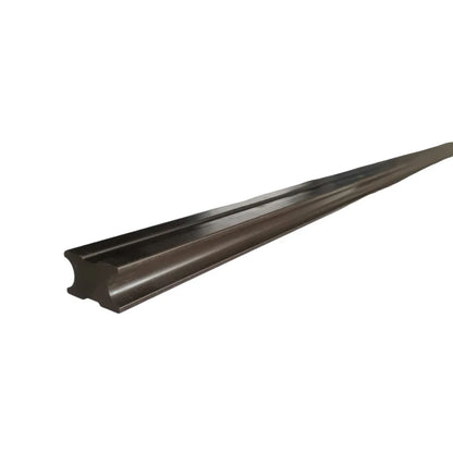 Grinda montaj deck plina, WPC, Naimeed D6487/D6470, 290x4x2.5 cm, Maro inchis