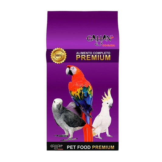 Galian hrană pentru papagali mari Ara cu fructe uscate