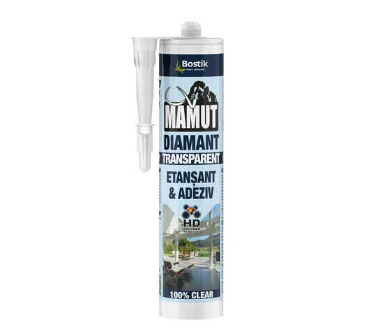 Adeziv si izolant mamut seal universal, transparent, 290 ml / D 1184112