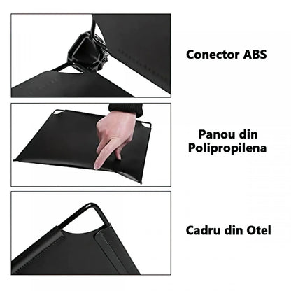 Dulap/Pantofar Modular, 3 usi, Naimeed D7923, 37x37x110cm, Crem
