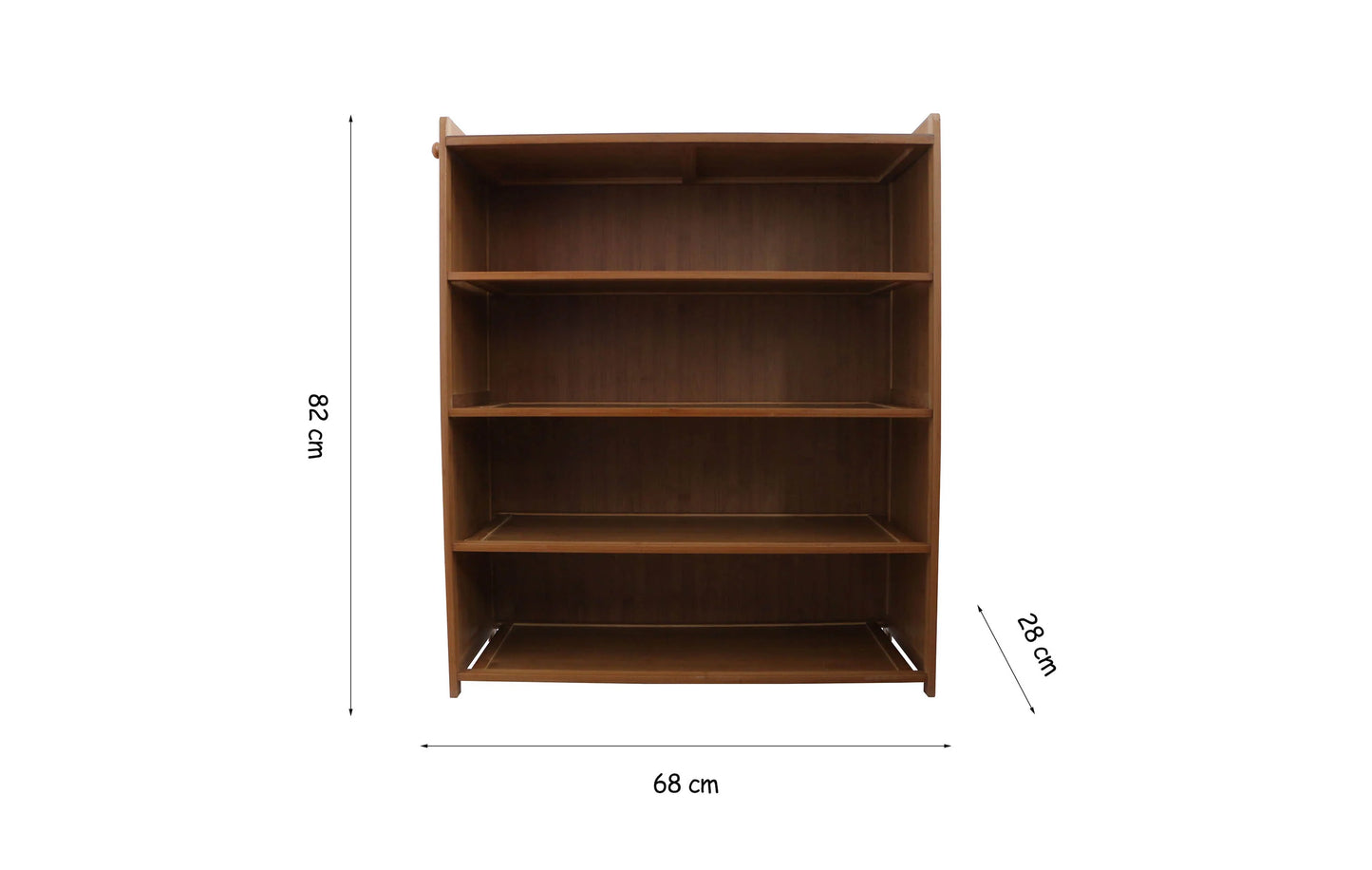 Pantofar din bambus, 5 rafturi, 68*82*28 cm, D177