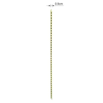 Panou decorativ riflaj WPC, Naimeed D7553, sistem de imbinare straight, aspect rafinat si montaj usor, 260x61.1x0.9cm